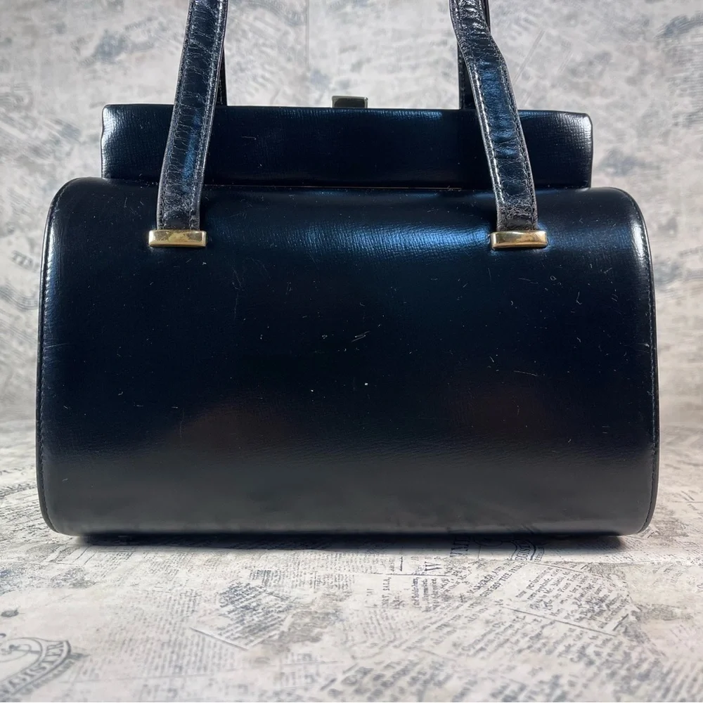 Normandie Made in Canada 50s Vintage leather handbag